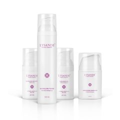 Intensive anti-aging facial care package for dry skin